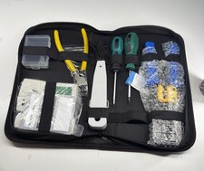 Network Tool Kit, 11-in-1 Portable Ethernet Cable Crimping Tool Kit picture