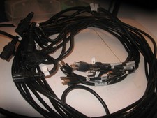 🔥 10 x    8 Foot Lorom 3 Prong Power Cord Cable   14AWG  3C  300V  LL97744 picture