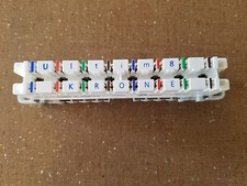 ULTIM8 6468 5 060-06 HIGHBAND TERMINATION BLOCK CAT6 ADC 8-PAIR BLOCK - LOT OF 4 picture