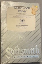 1981 Factory Sealed NEW Morse Code Trainer Cassette Commodore 64 SoftSmith NIP picture