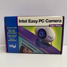 Vintage Intel Easy PC Camera Video Phone USB Webcam New Sealed Computer Y2K picture