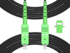 -50M(165ft) SCA to SCA Outdoor Fiber Optic Cable, Simplex Single Mode, OS2 Fi... picture