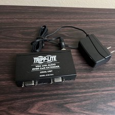 Tripp Lite VGA Audio Over Cat5 Extender Local Unit B130-101A RJ45 Power Adapter picture