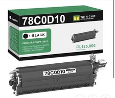 78C0D10 Black Developer Unit for Lexmark CS421 CS421dn CS521 picture