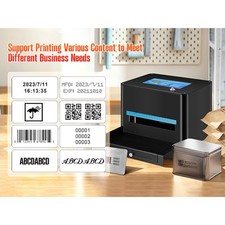 7 inch Touch Screen Desktop Inkjet Coding Machine for Expiry Dates & Barcodes picture