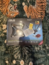BRAND NEW SEALED - ASUS PCE-AC88 AC3100 Dual Band PCIe Wi-Fi Adapter -  picture