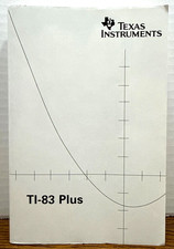 Texas Instruments TI-83 Plus Graphing Calculator Instruction ~ Manual Only picture