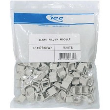 ICC HD MODULE BLANK 100 PK WH IC107BNVWH UPC 633758092128 picture