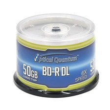 Optical Quantum 50 GB 6X Blu-ray Double Layer Recordable Disc BD-R DL Logo To... picture