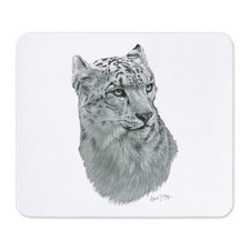 CafePress Snow Leopard Non-slip Rubber Mousepad, Gaming Mouse Pad (1249879487) picture