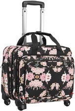 Rolling Laptop Bag Case 15-16 inch Briefcase for Women Men Travel School luggage picture