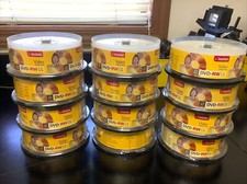 Lot of 12 Imation DVD-RW, 25 Per Pack, 4X,2 Hours picture