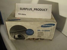 NEW GENUINE  SAMSUNG ML2150D8 -  BLACK TONER  **FACTORY SEALED BOX w/DAMAGE ** picture