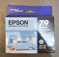 OEM Epson 79 Ink Cartridge Light Cyan EXP 03/2029 picture