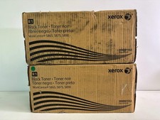 2 Genuine Xerox Workcentre 5865/5875/5890 Black Toners 006R01552 (4 bottles) picture