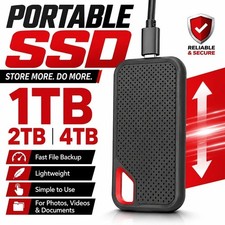 1TB External Hard Drive 2TB Portable SSD High Speed Hard Disk USB-C Original Sto picture