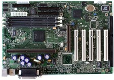 Gateway 4000510 slot 1 system board intel aa 744110-203, pb 718020-002 picture
