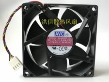 AVC 8025 DL08025R12U 12V 0.50APWM 4-wire adjustable speed CPU fan picture