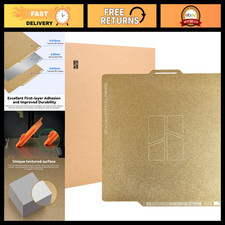Double-Sided Textured PEI Build Plate 257x257mm for 3D Printers - Flexible Steel picture