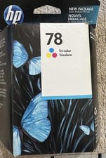 Genuine HP 78 Tri-Color Ink Cartridge C6578DN NEW SEALED Expiration 7/11 picture