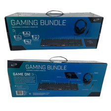 Gaming Keyboard Mouse Headset Pad Bundle for PC PS4 Xbox – iLive IAGMK22VP picture