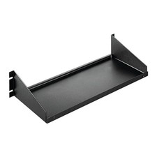 NVENT Single-Sided Shelf Solid 75 (34kg) Load Rating, 19x15, Blk, Mild Steel picture