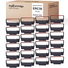 myCartridge 24 Pack ERC30 ERC-30 ERC 30 34 38 B/R Compatible with Ribbon Cart... picture