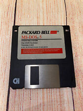 MS Dos 5 Operating System Packard Bell  Floppy Disc picture