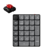 Keychron K0 Max Wireless Mechanical Numpad Red Linear Number Keypad K0M-H1 picture