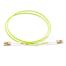 1m (3ft) LC UPC to LC UPC Duplex OM5 Multimode PVC 3.0mm Fiber Optic Patch Cable picture