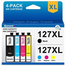 Compatible 127XL Ink  for Epson 127 WorkForce 3520 3530 3540 545 845 picture