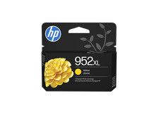HP 952XL High Yield Yellow Original Ink Cartridge, ~1,450 pages, L0S67AN#140 picture