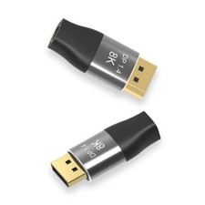 Mini DisplayPort to DP Male 1.4 8K 60hz Female Adapter 4K 144hz Ultra-HD UHD picture