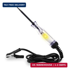 Test Light Automotive, 6-24V DC Voltage Tester, Circuit Tester with Alligator Cl picture