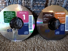 HP MUSIC MATCH JUKEBOX CD MUSIC SOFTWARE & HP CD-LABELER 2000 P/N C4492-18900 picture