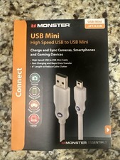 Monster USB Mini High speed USB To usb Mini For Cameras, Smartphones And Gaming picture