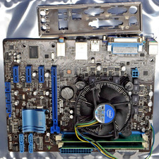 Asus P8H61-M LX Plus Motherboard i3-2100 Intel H61 LGA 1155 8GB DDR3 RAM Combo picture