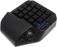MH-Device MH-Delta 41-Key One-Handed Gaming Keyboard with Joystick and Wheel BK picture