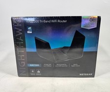 NETGEAR Nighthawk RAXE500 AXE11000 Tri-Band WiFi 6E Router 10.8Gbps - New Sealed picture