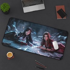 Tifa Aerith Mouse Pad, Final Fantasy Desk Mat, Gaming Pad XL picture
