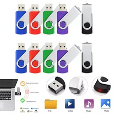 Wholesale 5/10/100PCS 1MB- 64GB USB 2.0 Flash Drive Memory Stick Jump Drive Lot picture