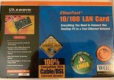 New LINKSYS EtherFast 10/100 LINKSYS LAN Card Instant EtherFast WOL sealed picture