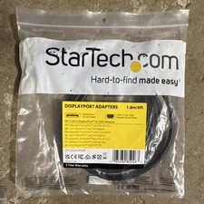 StarTech.comDISPLAYPORT adapter (6foot DisplayPort to VGA Adapter)lot of 20+addn picture