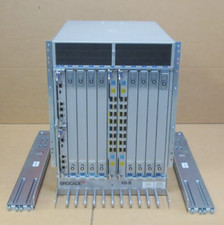 Brocade X6-8 8-Slot Fibre Channel Gen6 Director + 2x CPX6 & 2x CR32-8 Blades picture