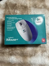 Vintage Logitech First Plus Mechanical Mouse #1428 picture