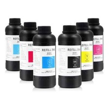 Curable UV Film Ink for Epson Head Ink Mall L800 1390 TX800 L800 UV Flatbed picture