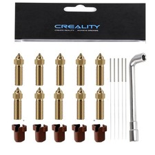 Creality K1 Nozzle Kit, for K1, K1 Max, Ender 3 V3 KE, CR-10 SE,CR-M4, 10pcs 0.4 picture
