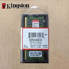 Kingston 32GB DDR4 SODIMM Memory Module (1x32GB) 32 GB 2666 MHz 1.20 V Non-ECC picture