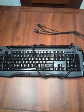 Roccat Skeltr Smart Communication Gaming Keyboard USB Macro Keys Black Tested picture