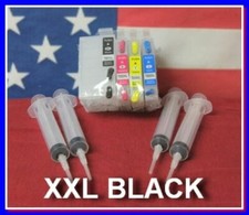 Compatible  XXL Refillable Cartridges For EpsonWF-645, WF-840, WF-845, WF-3520 picture